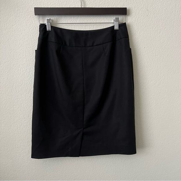 Susina black pencil skirt pockets work suiting - Picture 3 of 5